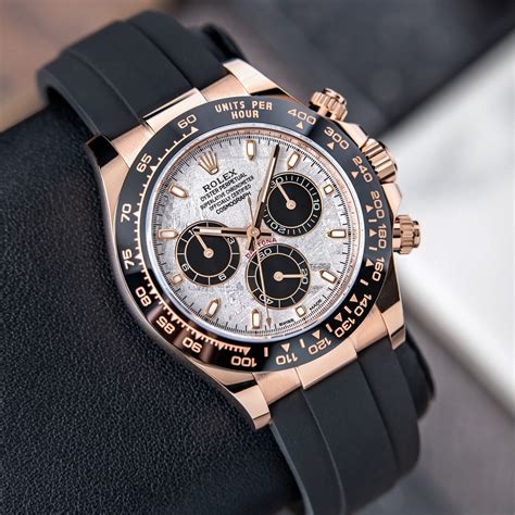 rolex daytona meteorite